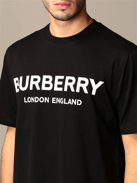 burberry black t shirt|burberry t shirt men price.